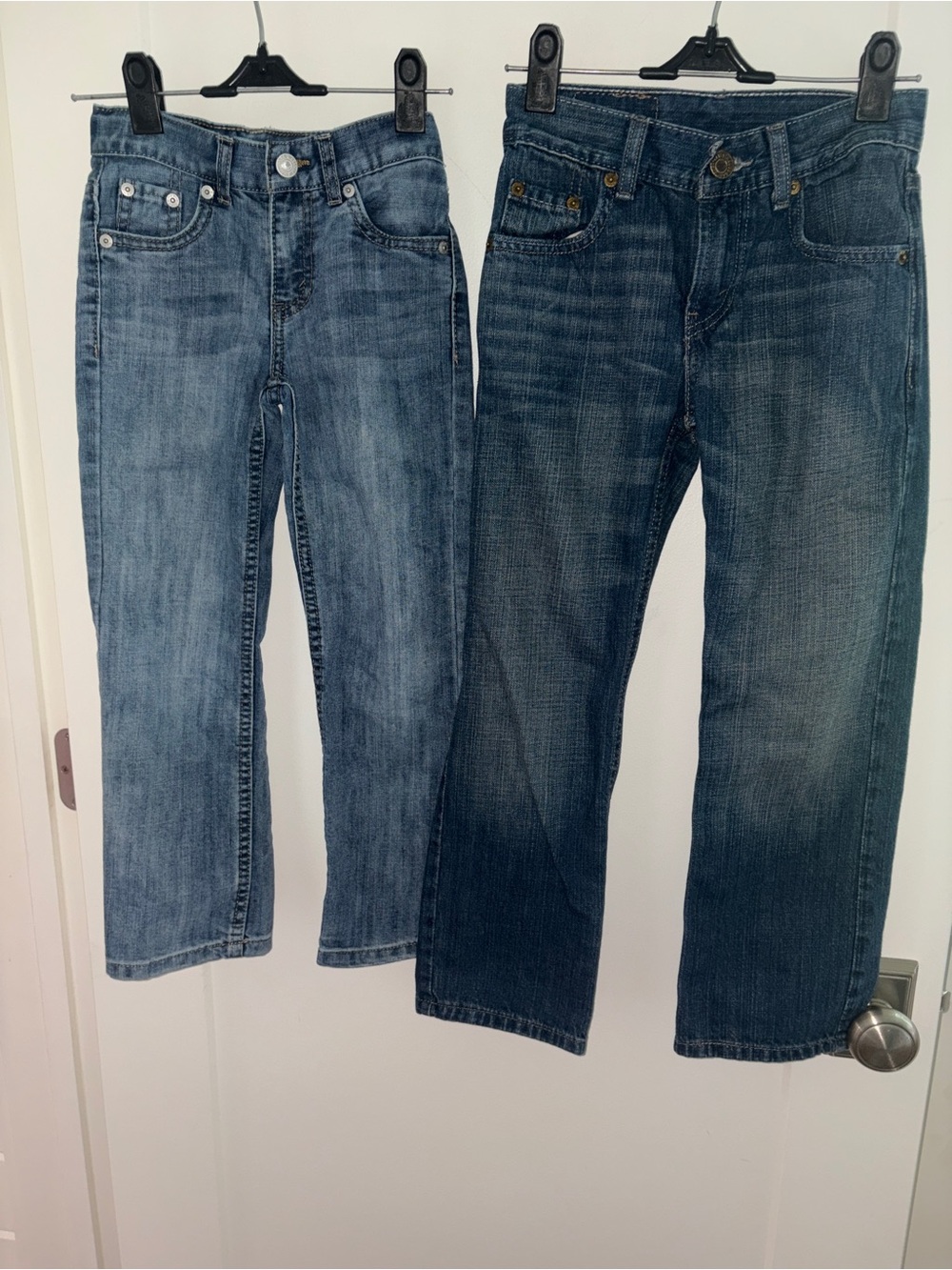 Levi's 505 and 514 jeans bundle boy's 7 slim, 8 slim EUC LN